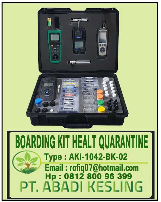 Boarding Kit Health Quarantine