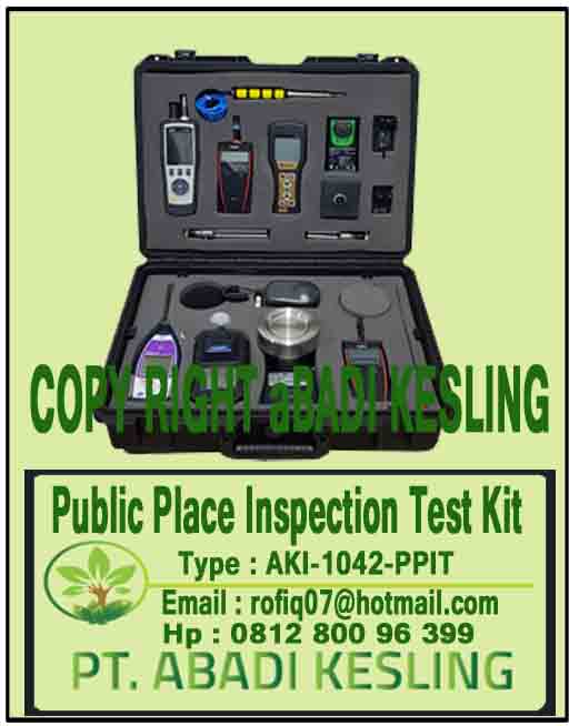 Public Place Inspection Test Kit