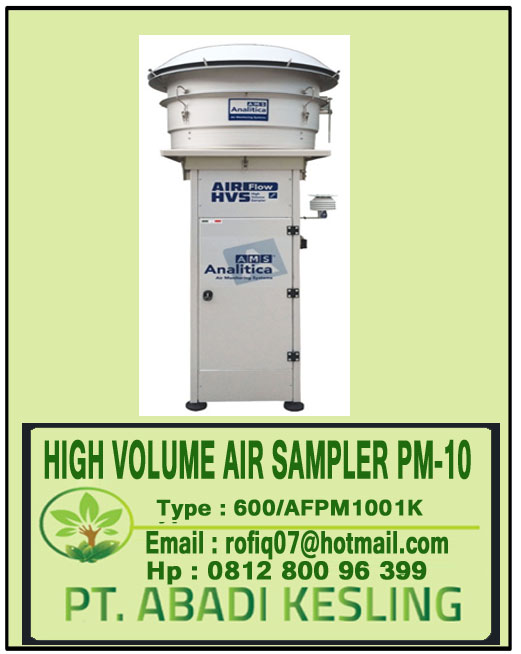 High Volume Air Sampler PM-10