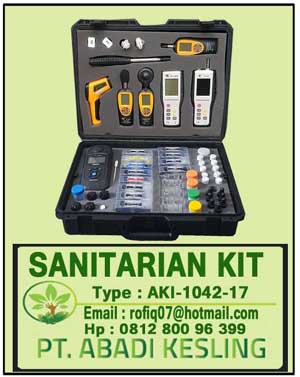 Ready Stock Sanitarian Kit AKI-1042-17